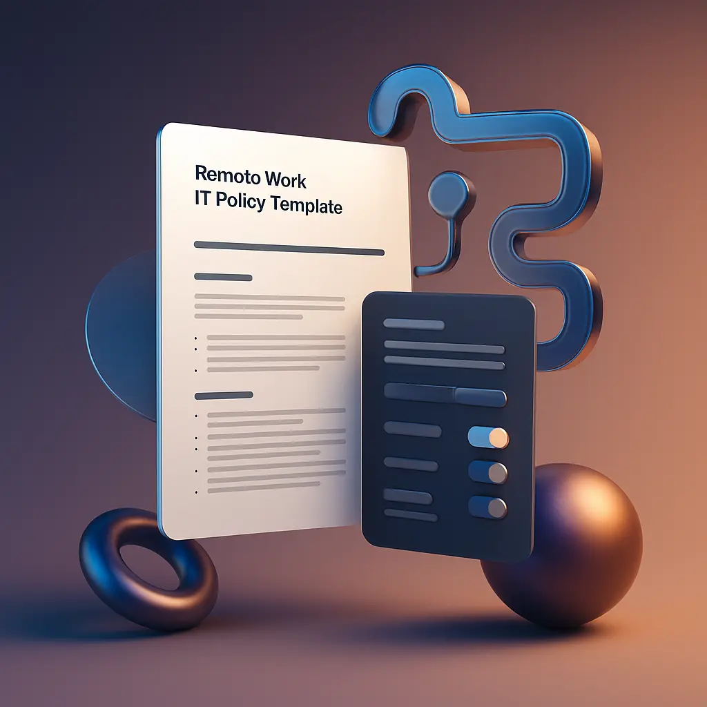 Remote Work IT Policy Template